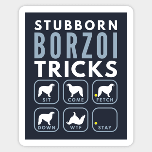 Stubborn Hunting Sighthound Tricks - Dog Training Sticker